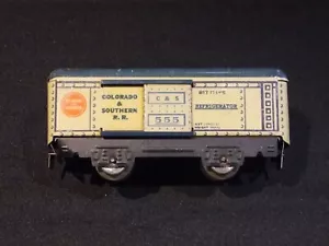 Marx Train Colorado Southern RR 555 817 Reefer - Picture 1 of 2