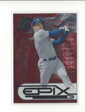 2005 Zenith Epix Red Moment #5 Mark Teixeira Rangers /50 