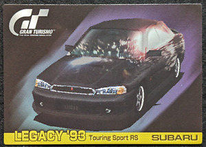 LEGACY '93 Touring Sport RS SUBARU GRAN TURISMO 1997 No.139 Japanese Game TCG