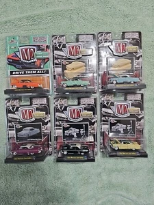 M2 Machines Auto-Thentics (Lot Of 6) 1:64 Die-Cast 1954 Mercury Sun Valley NIB - Picture 1 of 8