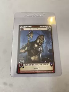 WOLF/ZOMBIE TOKEN Origins Game Fair 2015 Promo Epic Card Game White Wizard Games - Picture 1 of 2