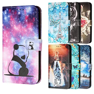 For Huawei Mate 70 Honor 300 X50 X60 X5B Luxury Painted Wallet Phone Case Cover - Picture 1 of 20