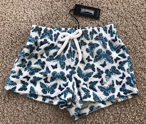 New w Tags Authentic VILEBREQUIN SWIM SHORTS - TERRY CLOTH - GIRLS - 2 YEARS - Picture 1 of 12