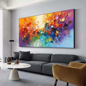 3D Hand Painted Abstract Wall Art Oil Painting On Canvas Home Decoration XhBB159 - Picture 1 of 5