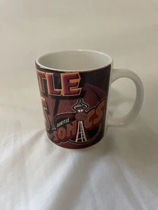 Vintage Seattle Sonics Mug 12oz - e554 - Picture 1 of 4