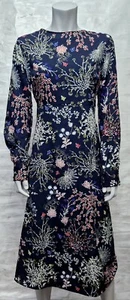Atmosphere Schöne Damen Lang Mehrfarbig Abstrakt Langärmeliges Kleid UK 14 - Bild 1 von 5