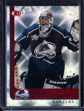 2001-02 Pacific Heads Up Red #25 Patrick Roy 099/165 *** See Description***