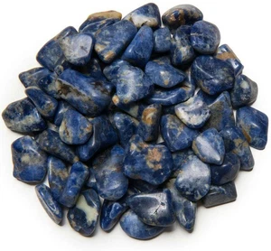Piedras caídas de sodalita de 1/2 lb - grado 2 - XSmall - rocas artesanales curación Reiki - Imagen 1 de 1