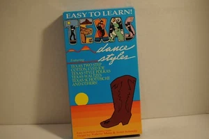 Easy to learn Texas Dace Styles, Two step, Polkas, Waltzes, VHS Dance video - Imagen 1 de 3
