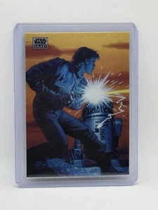 2024 Topps Chrome Star Wars Galaxy Luke Skywalker and R2-D2 Refractor #50 - Picture 1 of 2
