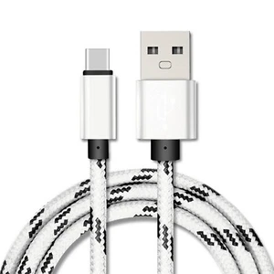 Braided USB C Type-C Fast Charging Data SYNC Charger Cable Cord 3/6/10FT LONG - Picture 1 of 4