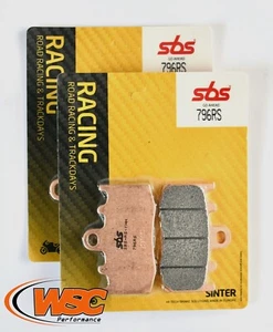 Pastillas de freno sinterizadas SBS 796RST Racing *2 pares* BMW K1300 S GT R1200 S RT GS - Imagen 1 de 1