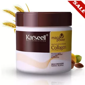 Mascarilla Reparadora Cabello 500ML Aceite de Argán Acondicionador Colágeno Queratina Desintoxicación Daño-DE - Imagen 1 de 13