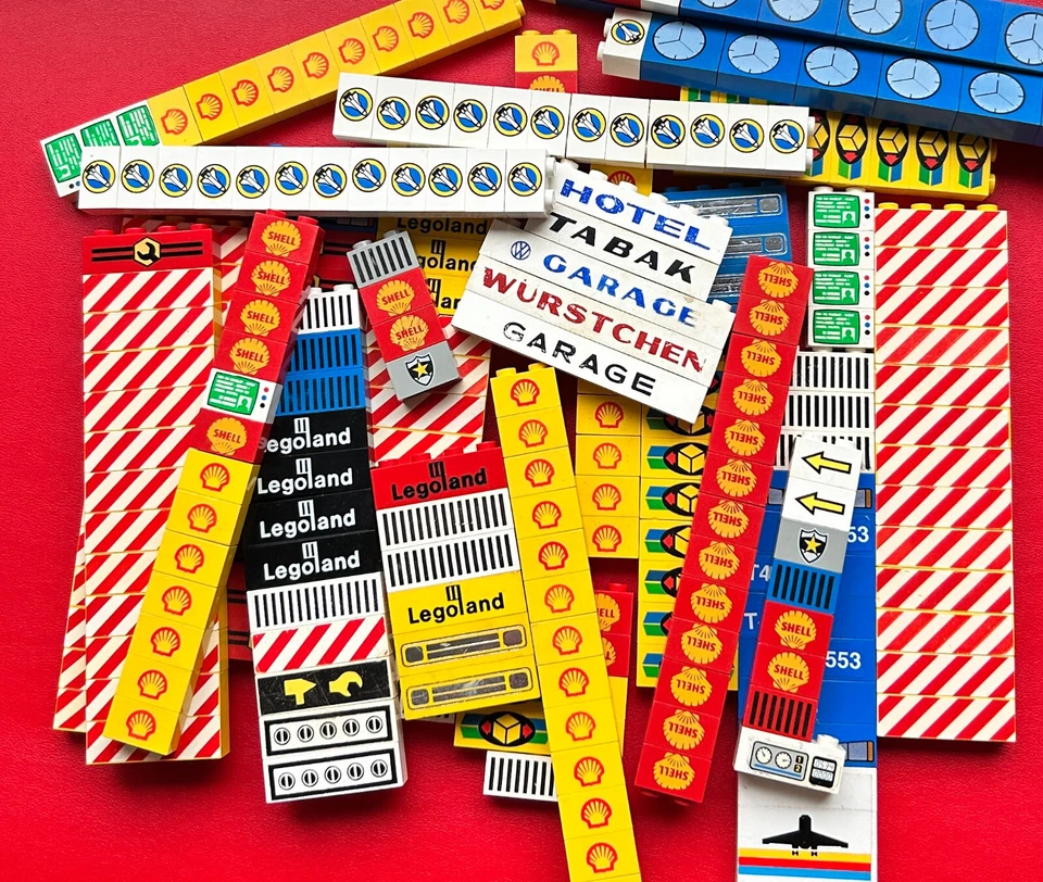 bedruckte Lego Steine Auswahl 1x2 2x2 1x4 Bedruckt Sticker F4 - Bild 1 von 1