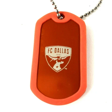 Soccer FC Dallas Souvenir Tag Necklace Key Chain Soccer MLS COLLECTABLE Cover
