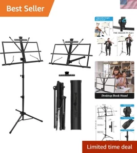 GLEAM Sheet Music Stand - Portable for Children and Carrying out Dual Use Des... - Picture 1 of 8
