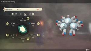Pokemon Legends Arceus PLA - Shiny Max Effort Levels Alpha Magneton - Picture 1 of 4