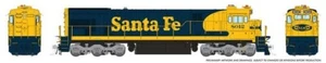 Rapido ~ HO Scale ~ Santa Fe ATSF Early ~ C30-7 #8039 ~ DC Version ~ 042003 - Picture 1 of 1