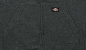Dickies Men's Midweight Hoodie Full Zip Work Outerwear Fleece Hooded Jacket - Picture 1 of 13
