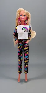 Vintage 1992 Troll Barbie Moda Muñeca Mattel Original Conjunto Pendientes - Imagen 1 de 8