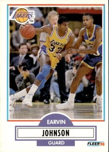 1990-91 Fleer #93 - Magic Johnson - Picture 1 of 2
