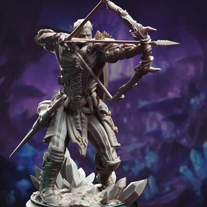 Indua'ne Viverik Drow Ranger Underdark Elf Rogue Miniature | D&D DnD - Picture 1 of 3