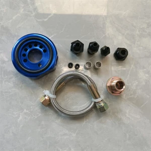 VTEC Head Conversion Adapter Kit LS/B18/B20 Engine Aluminum Plate Blue - Picture 1 of 7