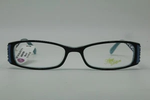 2 Units New APPLE BOTTOMS Black EYEGLASSES WOMENS RX FRAMES 51-15-135 #140 - Picture 1 of 8