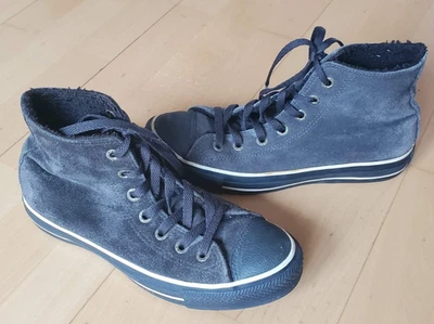 Converse All Star Wildleder Sneaker braun Gr. 37,5  UK 5 gefüttert ganz weich - Bild 1 von 4