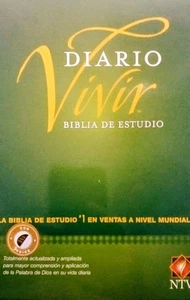 Diario Vivir Biblia de Estudio - NTV - Tapa dura con indice - Picture 1 of 1