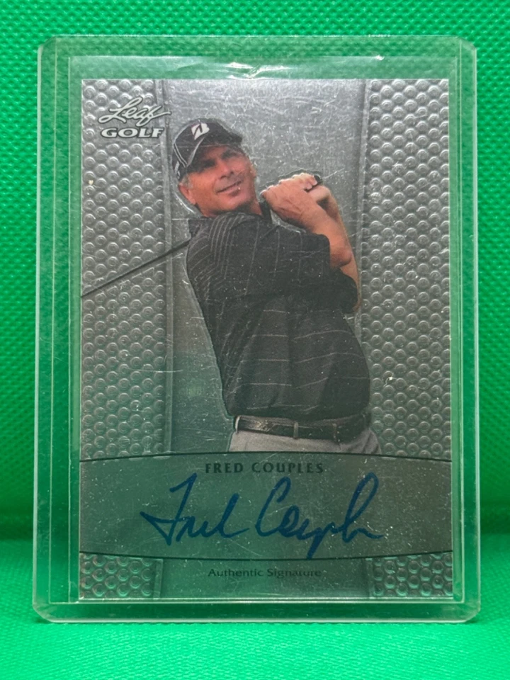 2012 LEAF Metal Golf Autograph - Fred Couples - Hard Signed! - #BA-FC1 - PR119 - Image 1 of 1
