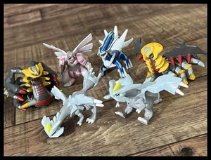 Pokemon Moncolle Set of 6pc Figure TOMY Dialga Palkia Giratina Kyurem F/S FEDEX - Picture 1 of 8