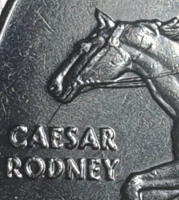 1999 p delaware quarter error - Image 1 of 3