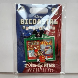 Disney Bicoastal Adventures Pin 2024 DUMBO HAPPIEST FLIGHT ON EARTH Slider LE - Picture 1 of 3