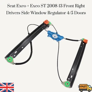 Audi A4 B6 B7 Driver Side Front Window Regulator OEM 8E0 837 462B - Picture 1 of 9