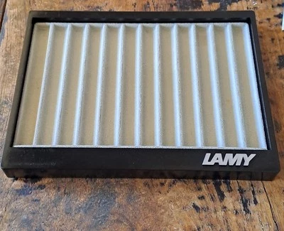 Lamy Pen Display Tray Black for 12 Ballpoint Fountain Pens and Pencils - Image 1 of 4