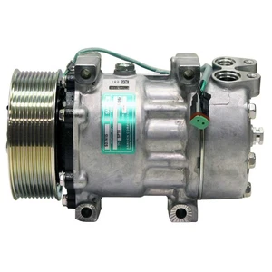 OEM Sanden 8295 AC Compressor w/ A/C Clutch - Picture 1 of 2