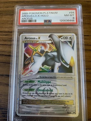 Arceus Lv.x 94/99 PSA 8 - Image 1 of 2