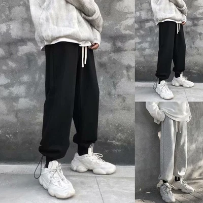 Pantalon de jogging sport homme avec cordon de serrage pour course et entra?nem - Photo 1/4