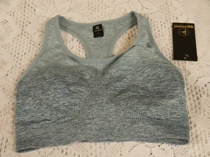 NUEVO CON ETIQUETAS (1) SUJETADOR DEPORTIVO MUJER 90 GRADOS BY REFLEX TALLA MEDIANA MAR EGEO OMBRE - Imagen 1 de 6