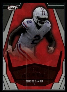 2023 SAGE HIT Peak Performance Red Kemore Gamble #PK-KG UCF Knights RC Rookie - Imagen 1 de 2