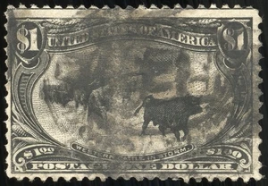 US Stamps # 292 Used VF Registry Cancel Scott Value $700.00 - Picture 1 of 1