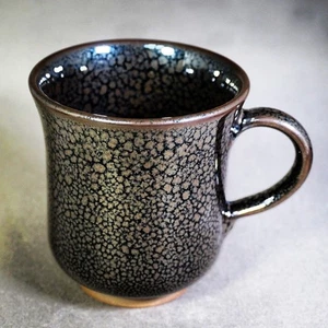 Gyokudou Mumyoyaki Mug Cup Temmoku 0006 - Picture 1 of 5