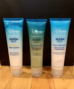 DISNEY RESORT Spa H2O+ LOT Toiletries Lotion Shampoo Conditioner (C8) - Picture 1 of 4