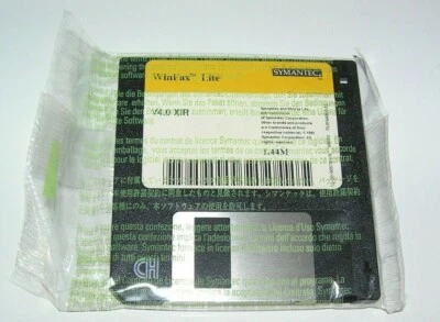 Vintage Sealed WinFax lite for Window 3.1 V4.0 XIR PC on 3.5" floppy disks - Image 1 of 2