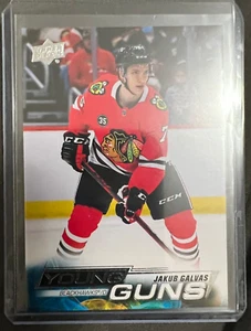 2022/23 Upper Deck Jakub Galvas #225 Young Guns SP RC! BLACKHAWKS - Picture 1 of 1