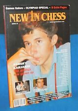 New in Chess Magazines 2018-19 Magnus Carlsen Gukesh-Nepo-Dubov-Batumi  Olympiad