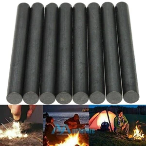 8Pcs 5/16" Ferrocerium Rod Magnesium Flint Fire Starter Outdoor Camping Ligher - Picture 1 of 12