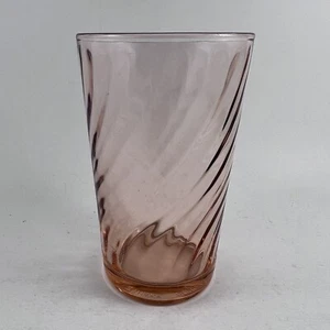 Arcoroc Rosaline Pink (Swirl Optic) Cristal D'Arques-Durand 8 Oz. Juice Glass - Picture 1 of 12