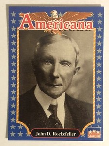 John D Rockefeller Americana Trading Card Starline #194